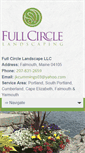 Mobile Screenshot of fullcirclelandscaping.com